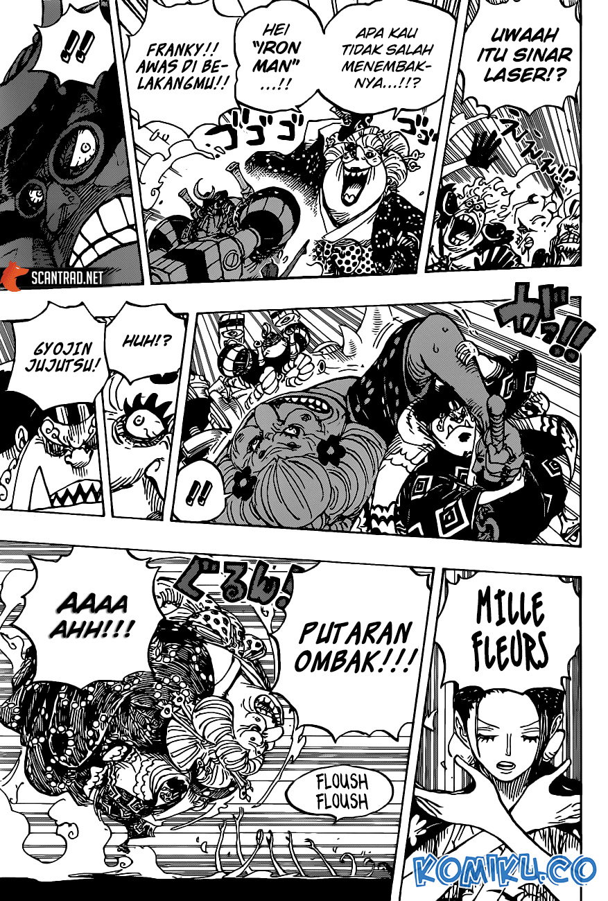 One Piece Chapter 989 Gambar 8