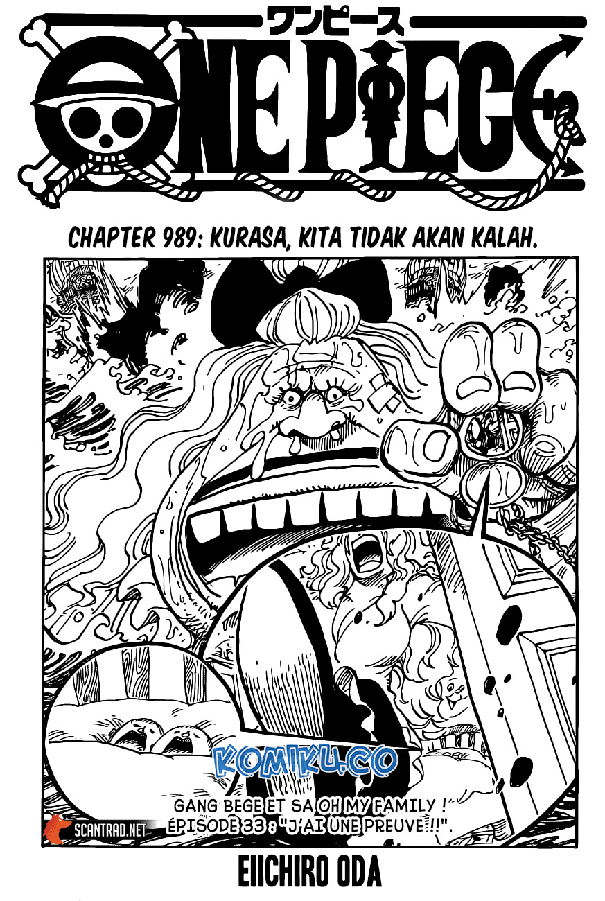 Manga One Piece Chapter 989 gambar nomor 2