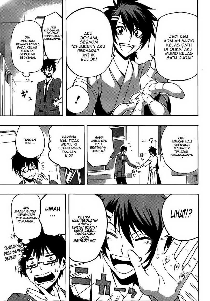 Kurogane Chapter 9 Gambar 12