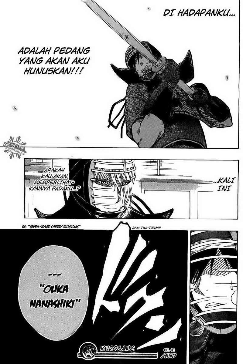 Kurogane Chapter 31 Gambar 20
