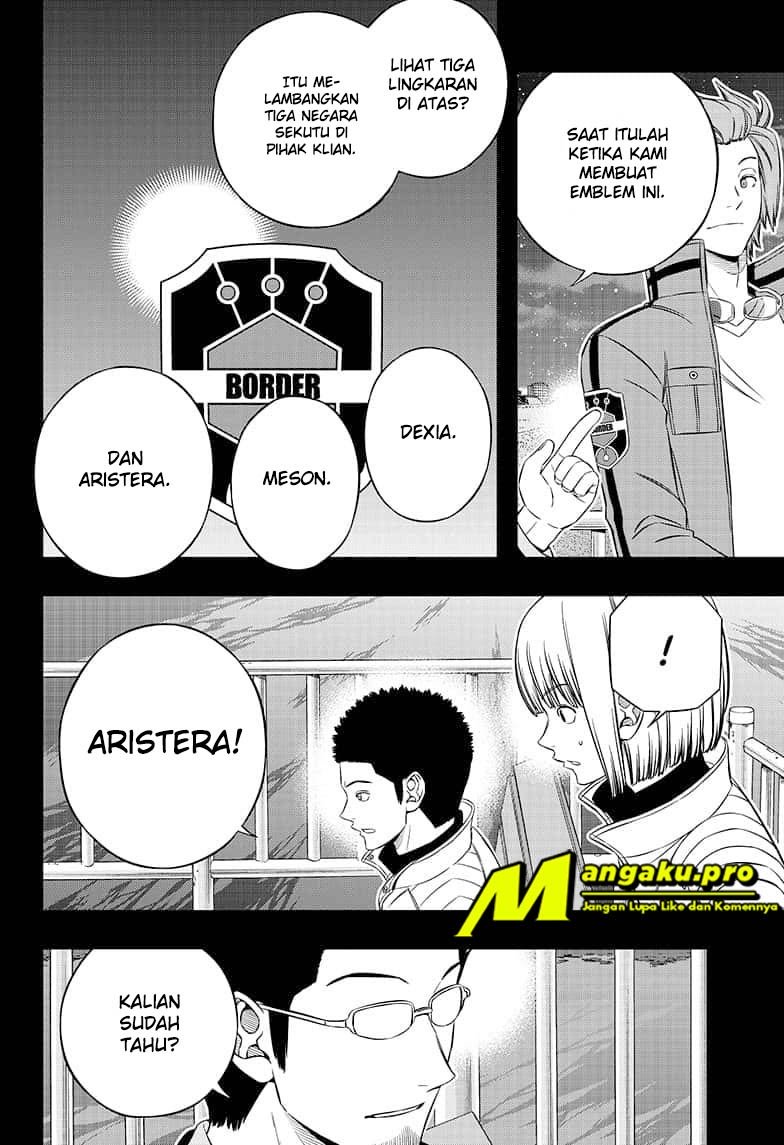World Trigger Chapter 201 Gambar 21