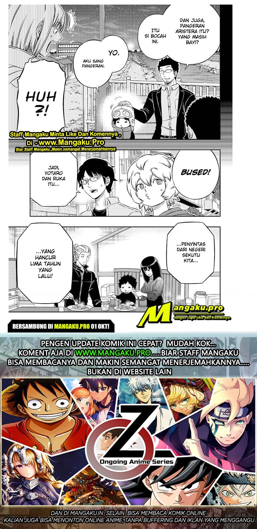 World Trigger Chapter 201 Gambar 24