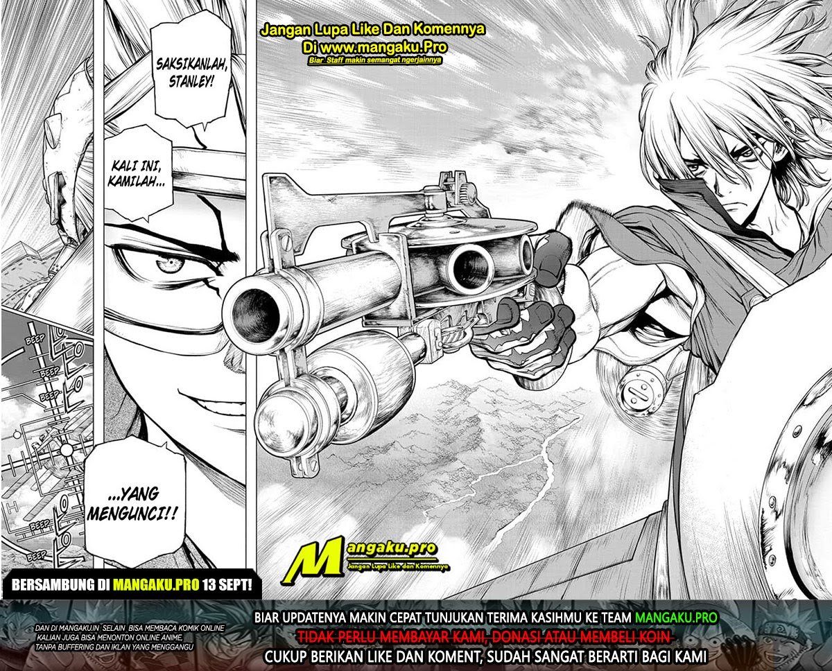 Dr. Stone Chapter 164 Gambar 18