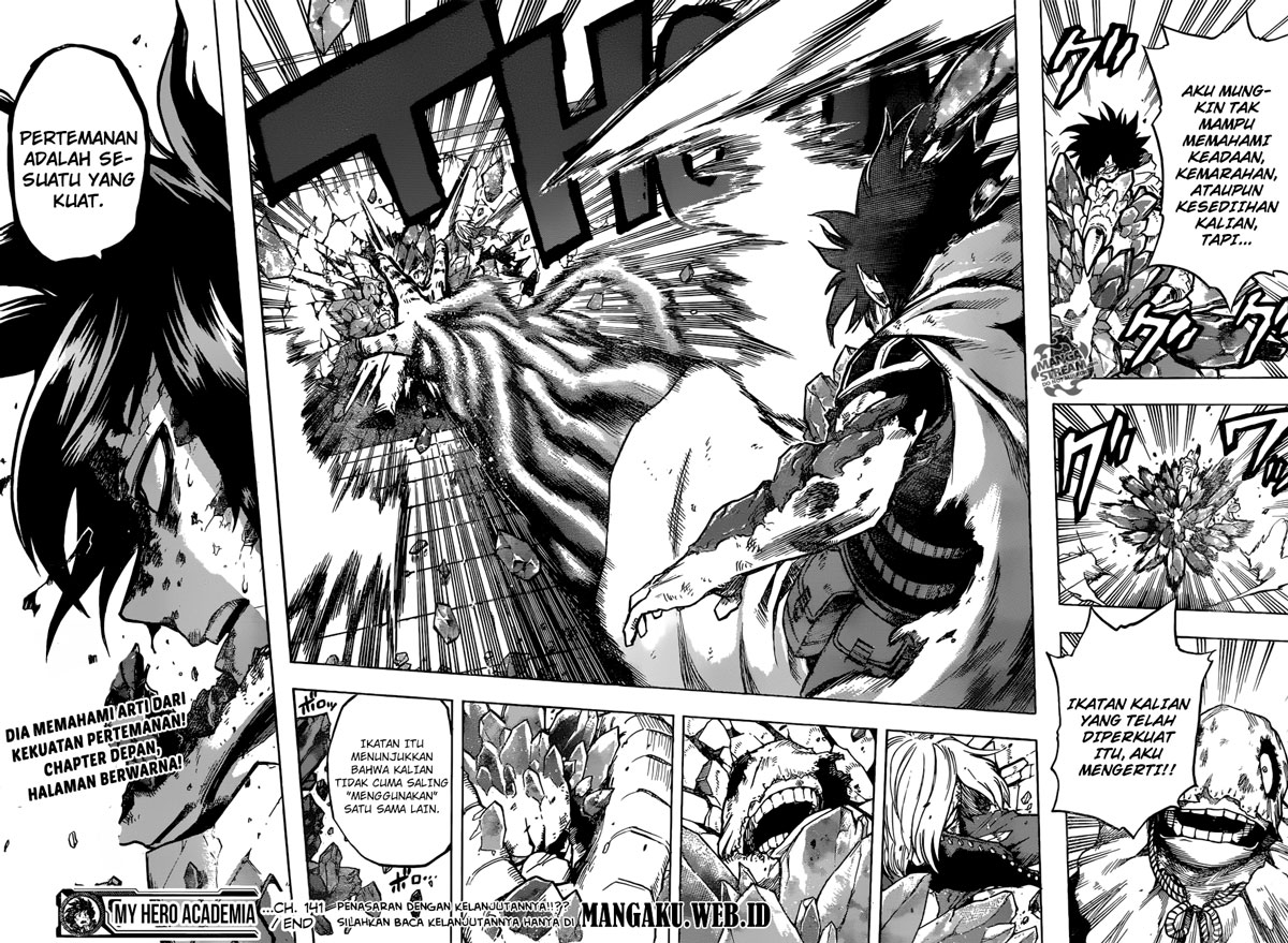 Boku no Hero Academia Chapter 141 Gambar 17