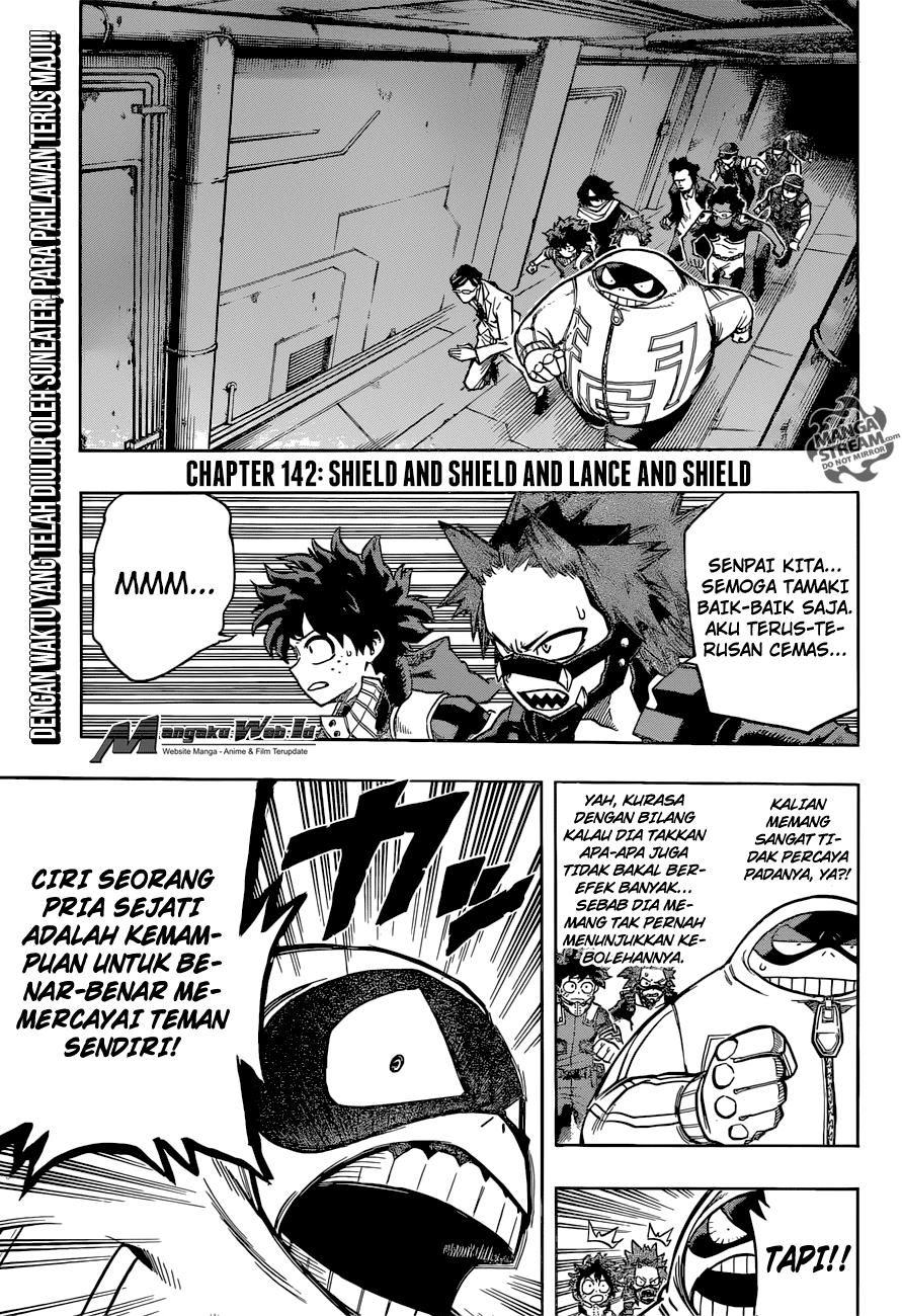 Boku no Hero Academia Chapter 142 Gambar 3