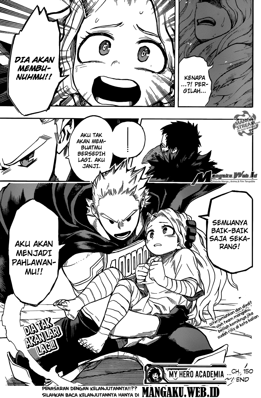Boku no Hero Academia Chapter 150 Gambar 17