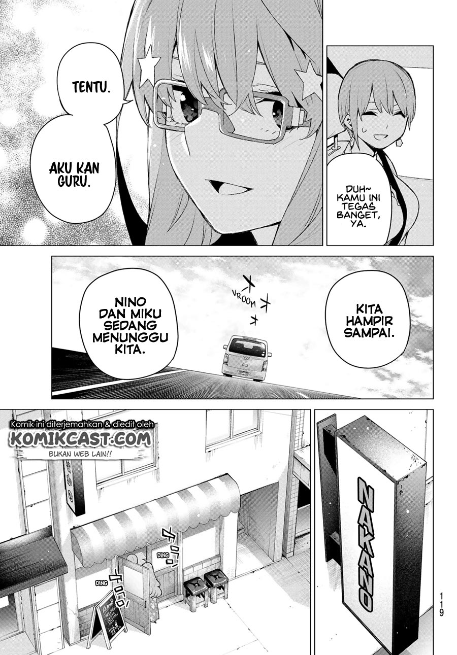 Go-toubun no Hanayome Chapter 121 Gambar 7