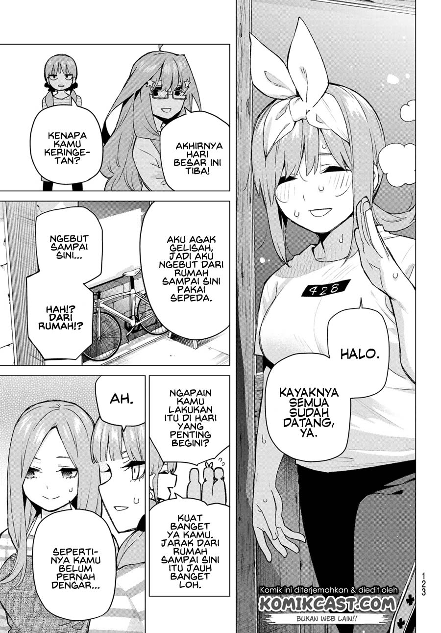 Go-toubun no Hanayome Chapter 121 Gambar 11