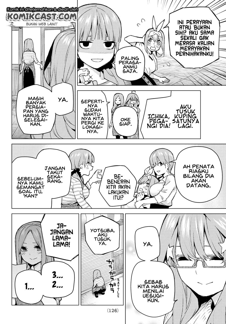 Go-toubun no Hanayome Chapter 121 Gambar 14