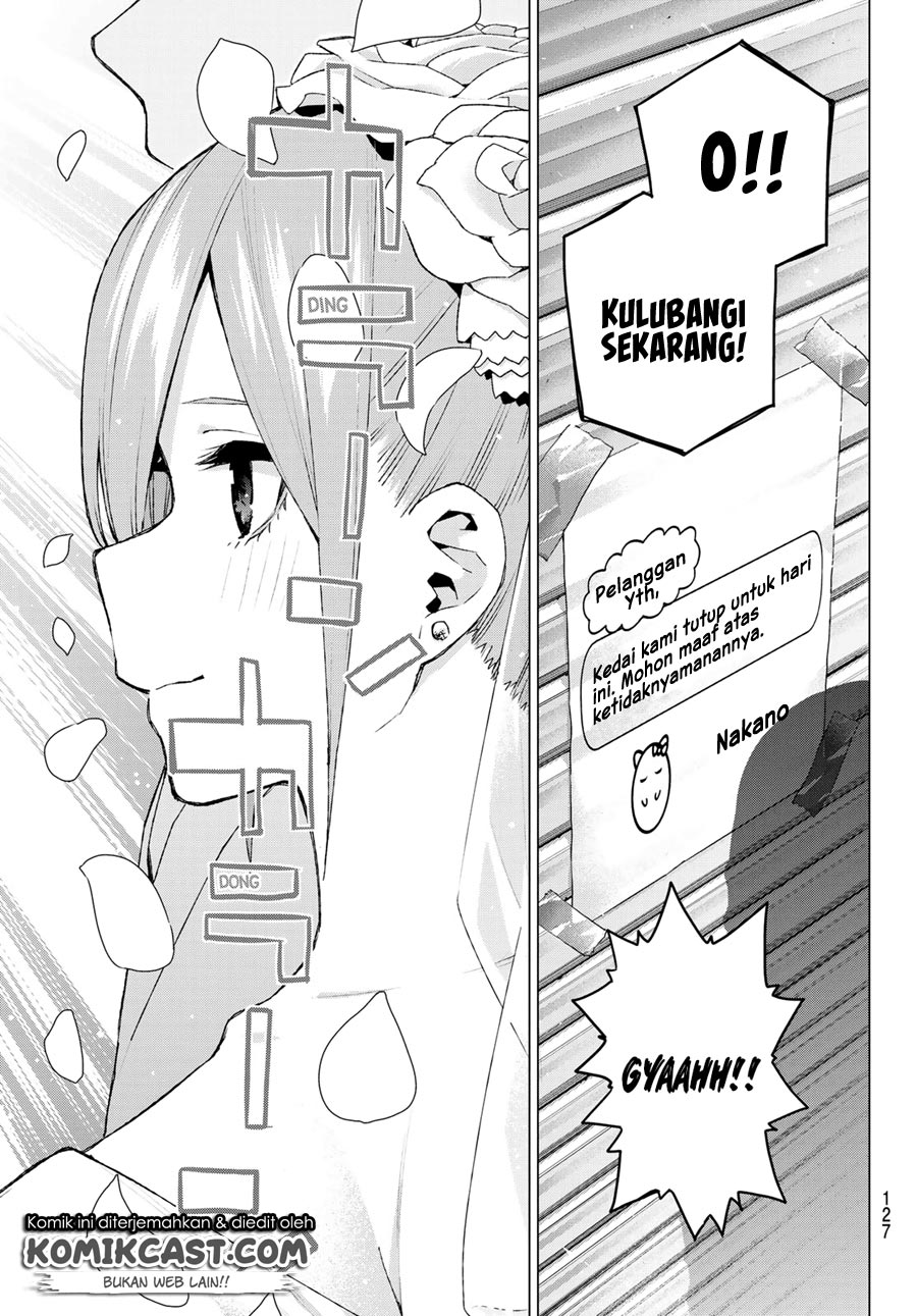 Go-toubun no Hanayome Chapter 121 Gambar 15
