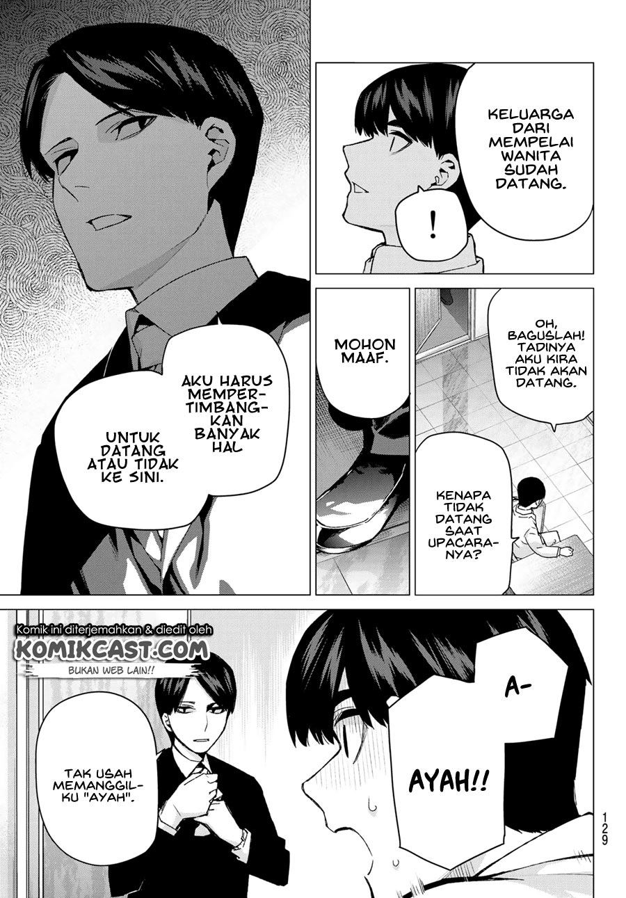 Go-toubun no Hanayome Chapter 121 Gambar 17