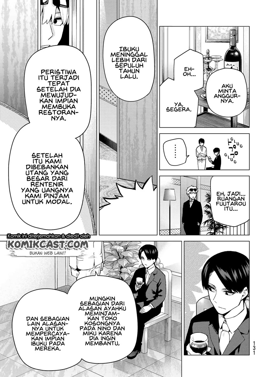 Go-toubun no Hanayome Chapter 121 Gambar 19