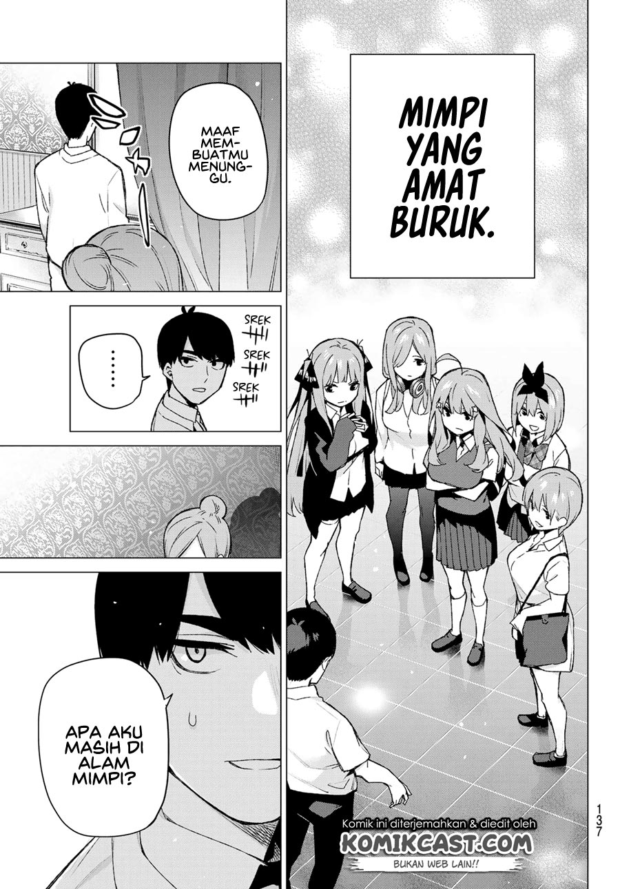 Go-toubun no Hanayome Chapter 121 Gambar 25