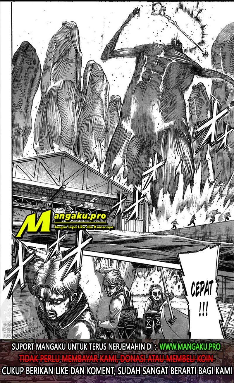 Shingeki no Kyojin Chapter 132.2 Gambar 20