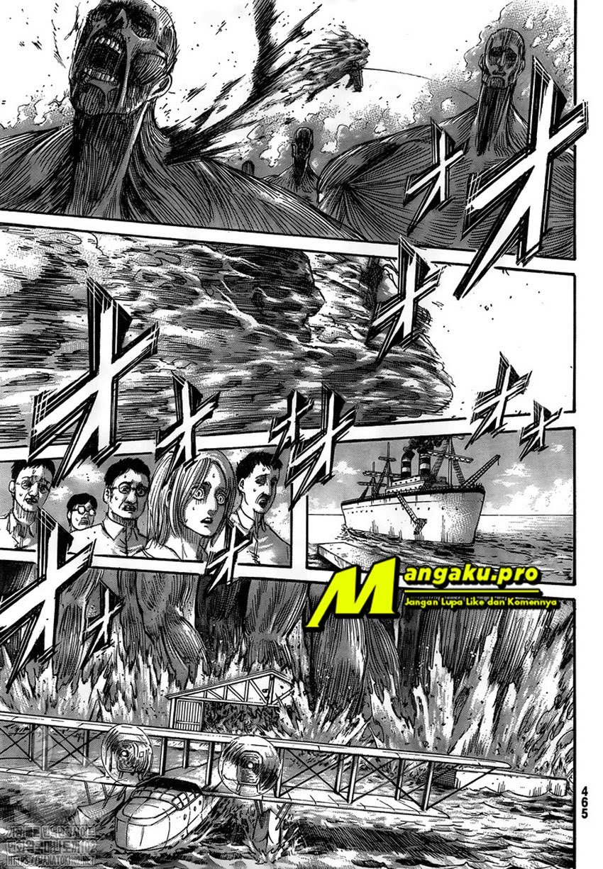 Shingeki no Kyojin Chapter 132.2 Gambar 21