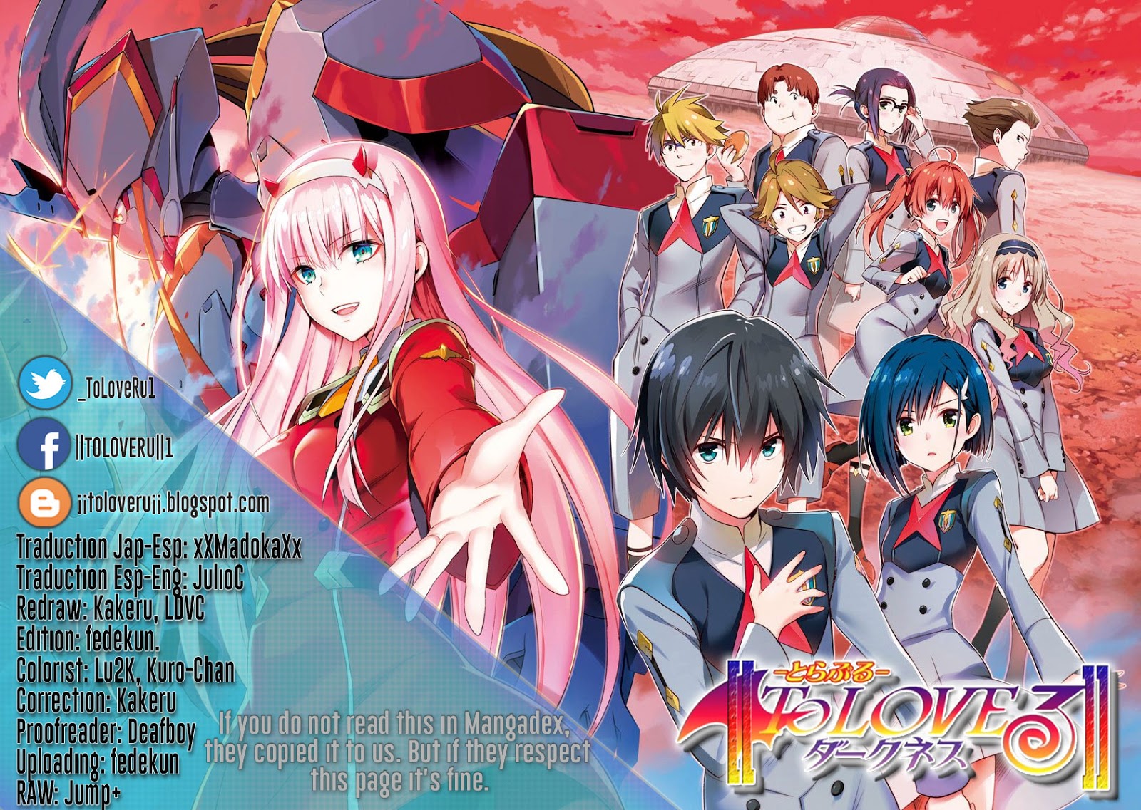 Komik Darling In The FranXX Chapter 14 gambar nomor 1