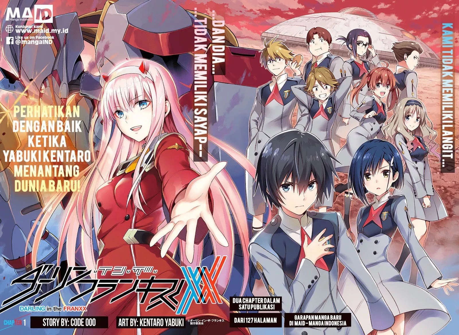 Darling In The FranXX Chapter 01 Gambar 3