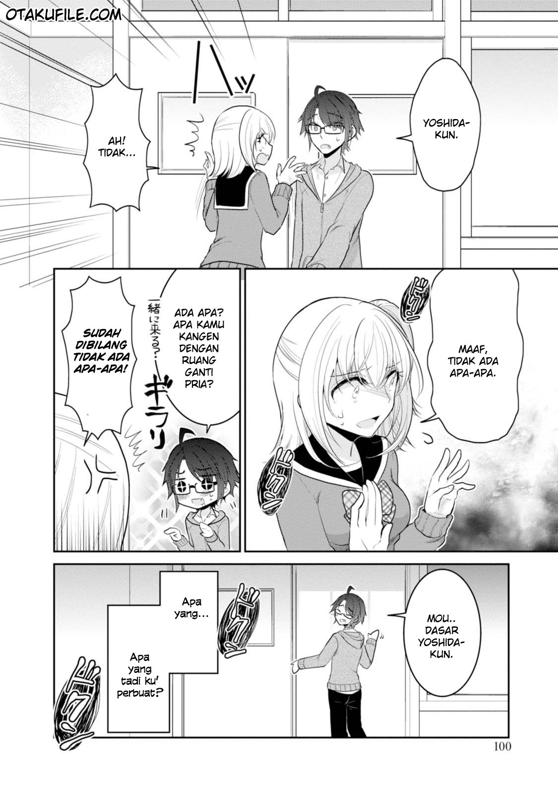 Ore ga Fujoshi de Aitsu ga Yuri-ota de Chapter 19 Gambar 12