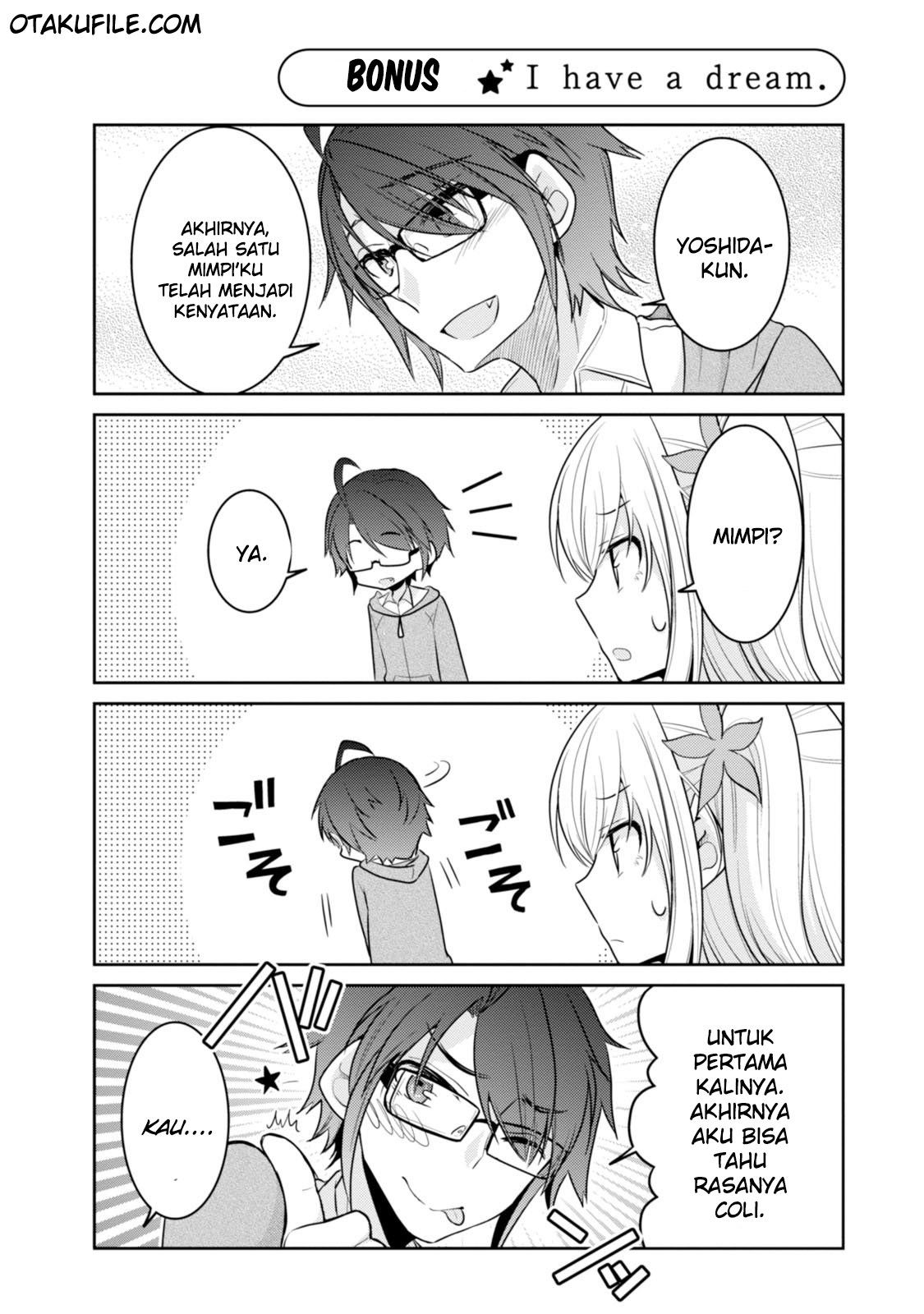 Komik Ore ga Fujoshi de Aitsu ga Yuri-ota de Chapter 15.5 gambar nomor 1