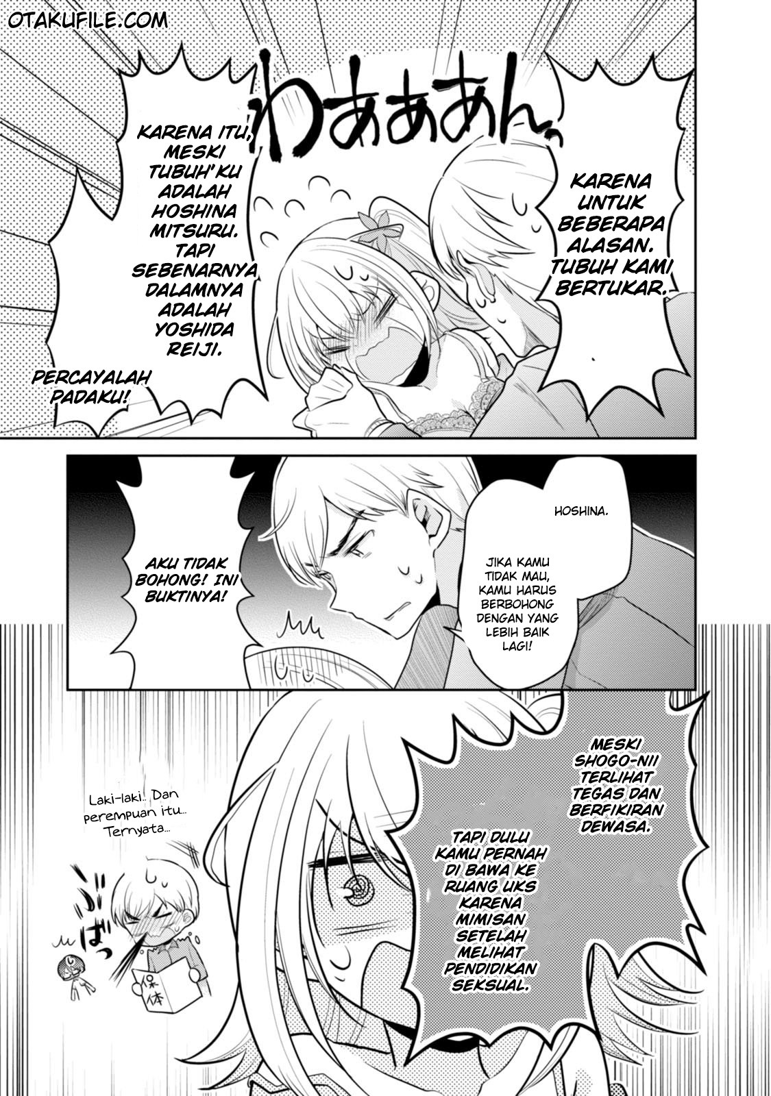 Ore ga Fujoshi de Aitsu ga Yuri-ota de Chapter 15 Gambar 32