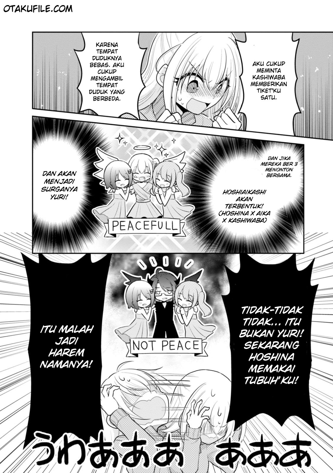 Ore ga Fujoshi de Aitsu ga Yuri-ota de Chapter 14 Gambar 25