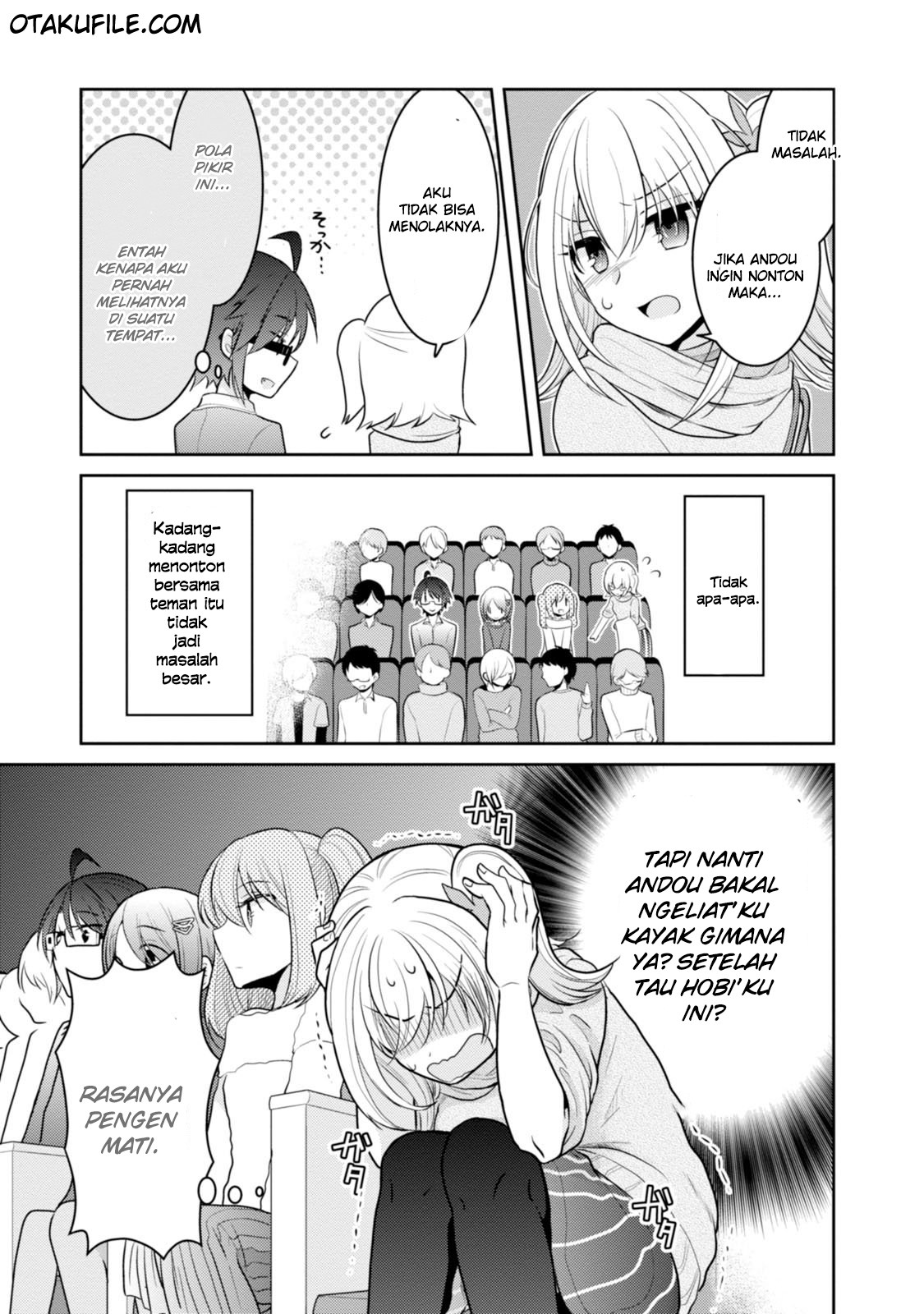 Ore ga Fujoshi de Aitsu ga Yuri-ota de Chapter 14 Gambar 30