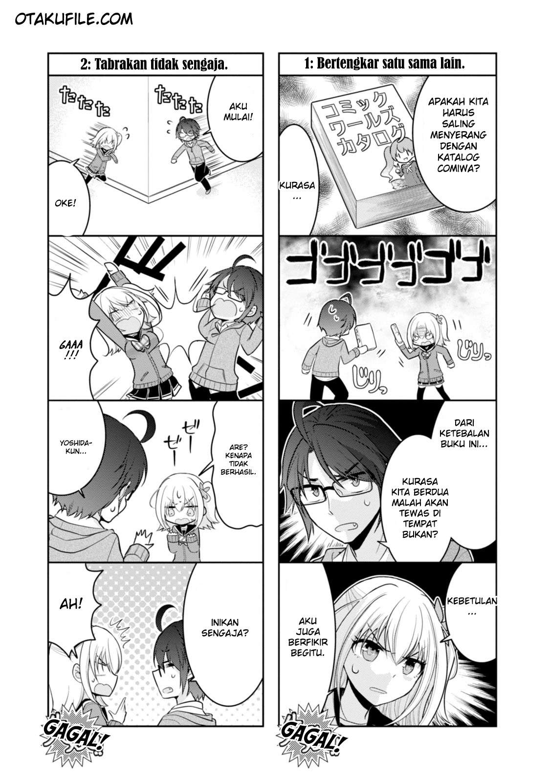 Ore ga Fujoshi de Aitsu ga Yuri-ota de Chapter 13 Gambar 11