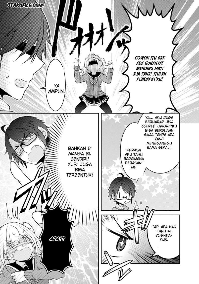 Ore ga Fujoshi de Aitsu ga Yuri-ota de Chapter 11 Gambar 23