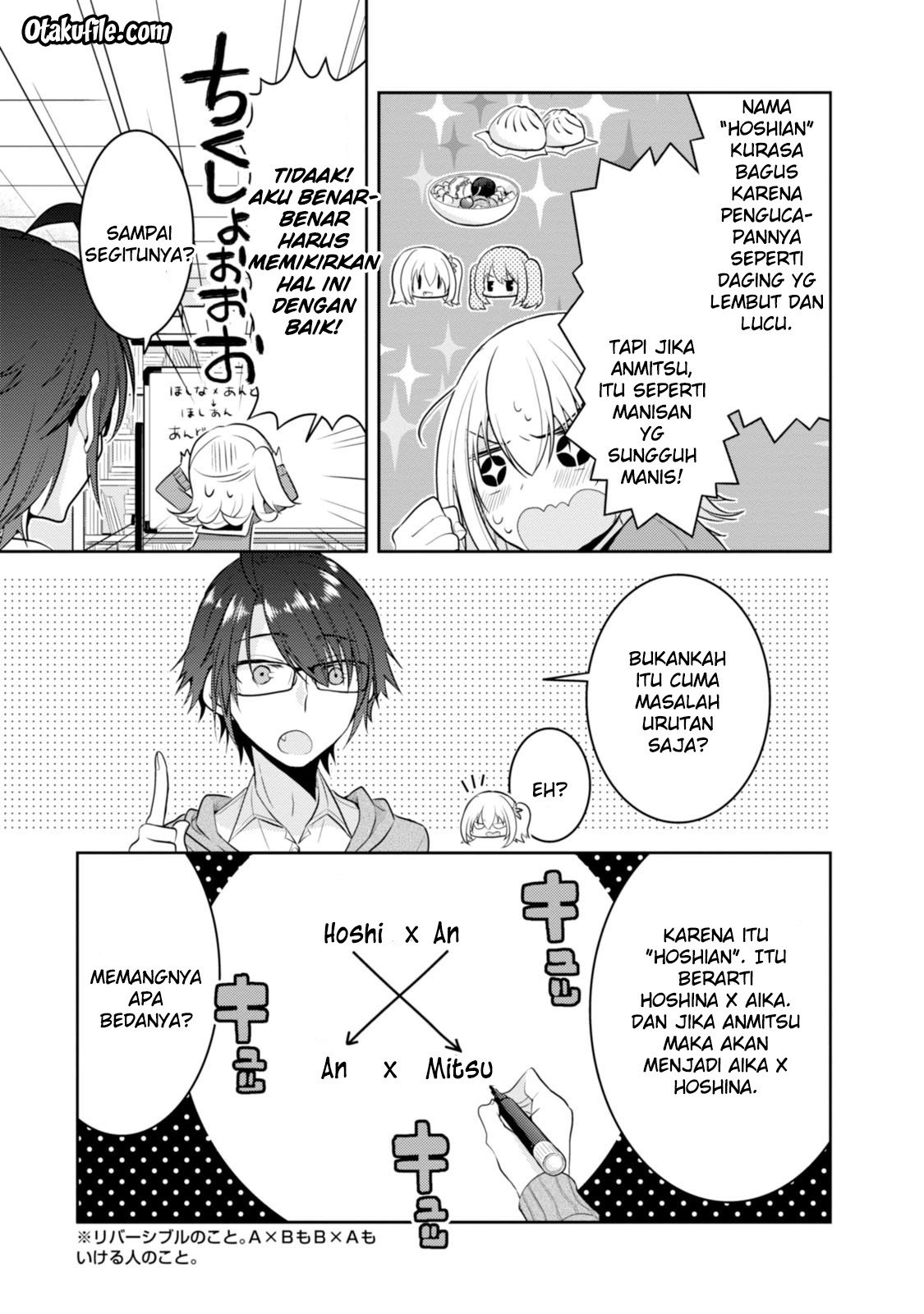 Ore ga Fujoshi de Aitsu ga Yuri-ota de Chapter 10.5 Gambar 9