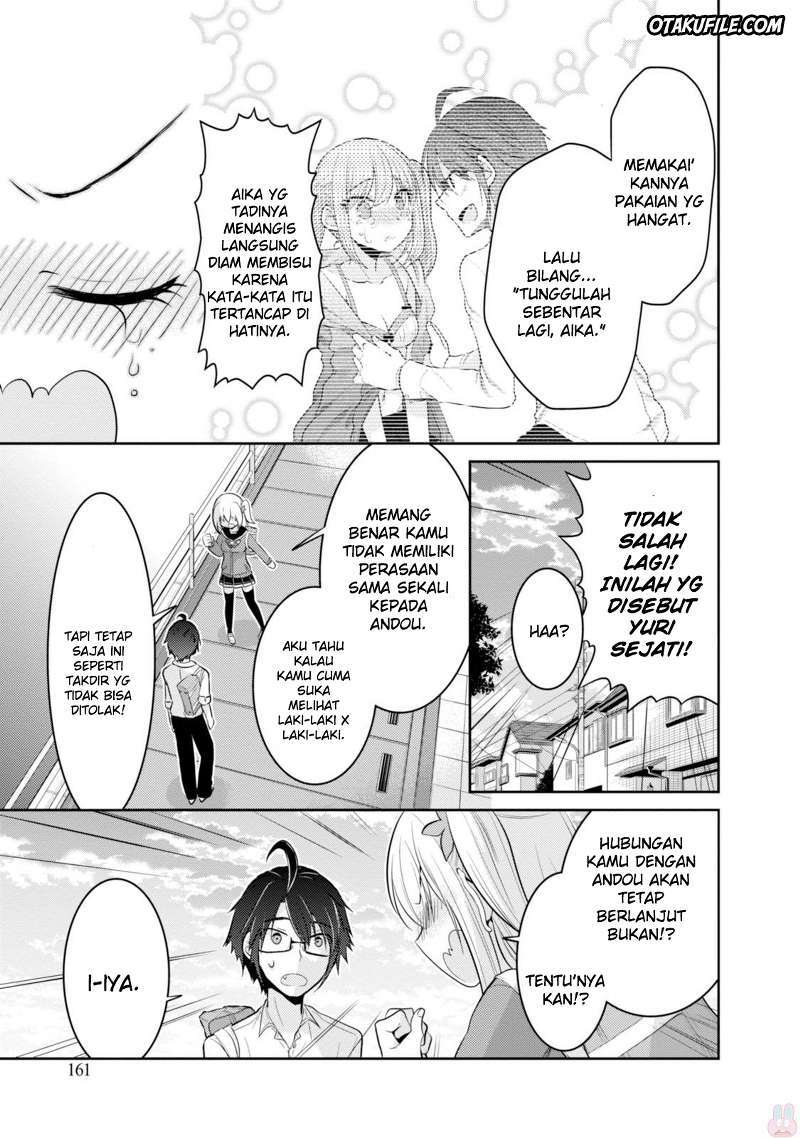 Ore ga Fujoshi de Aitsu ga Yuri-ota de Chapter 10 Gambar 32