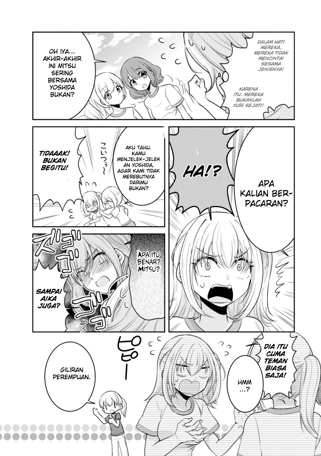 Ore ga Fujoshi de Aitsu ga Yuri-ota de Chapter 08 Gambar 17