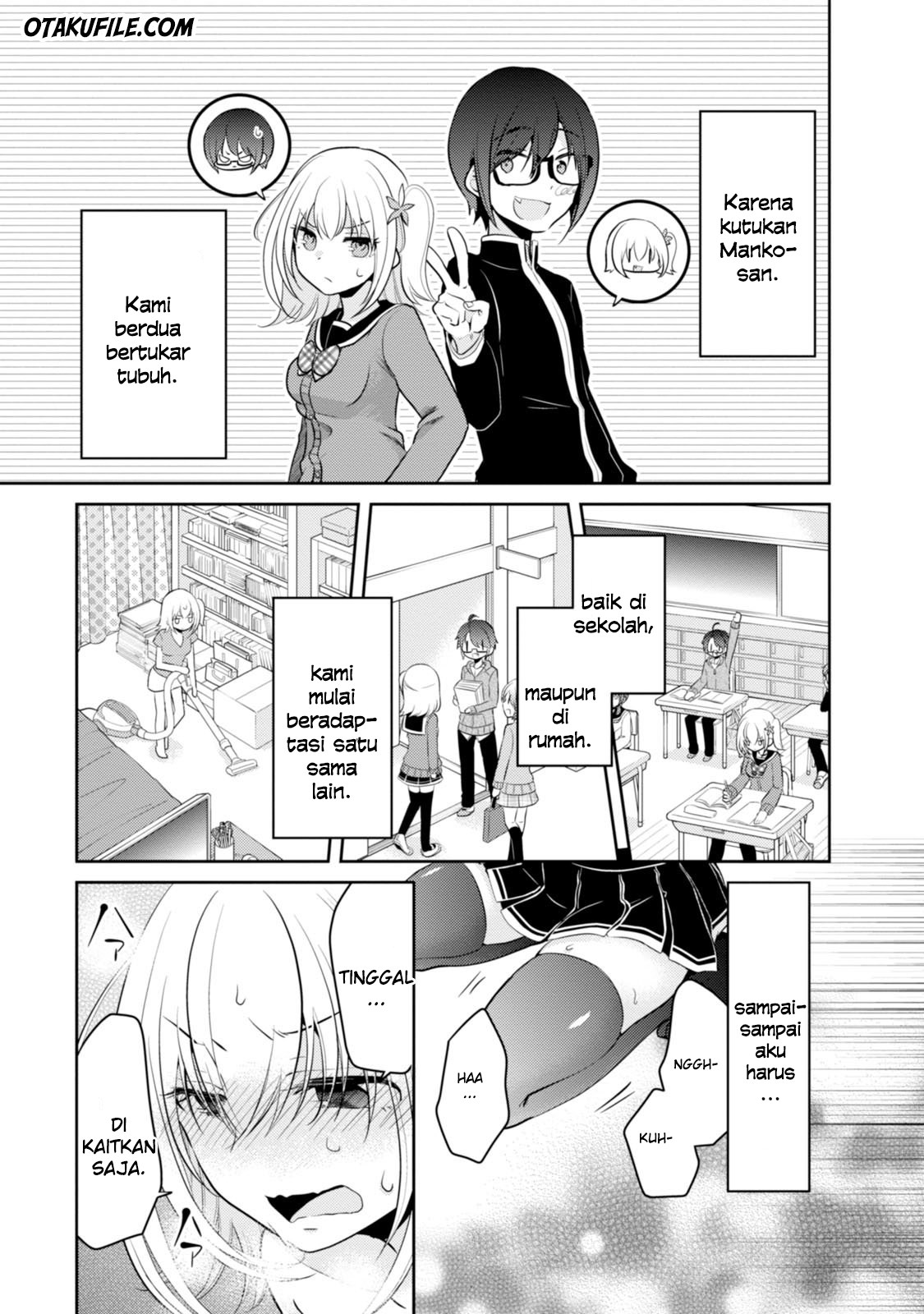 Manga Ore ga Fujoshi de Aitsu ga Yuri-ota de Chapter 08 gambar nomor 2