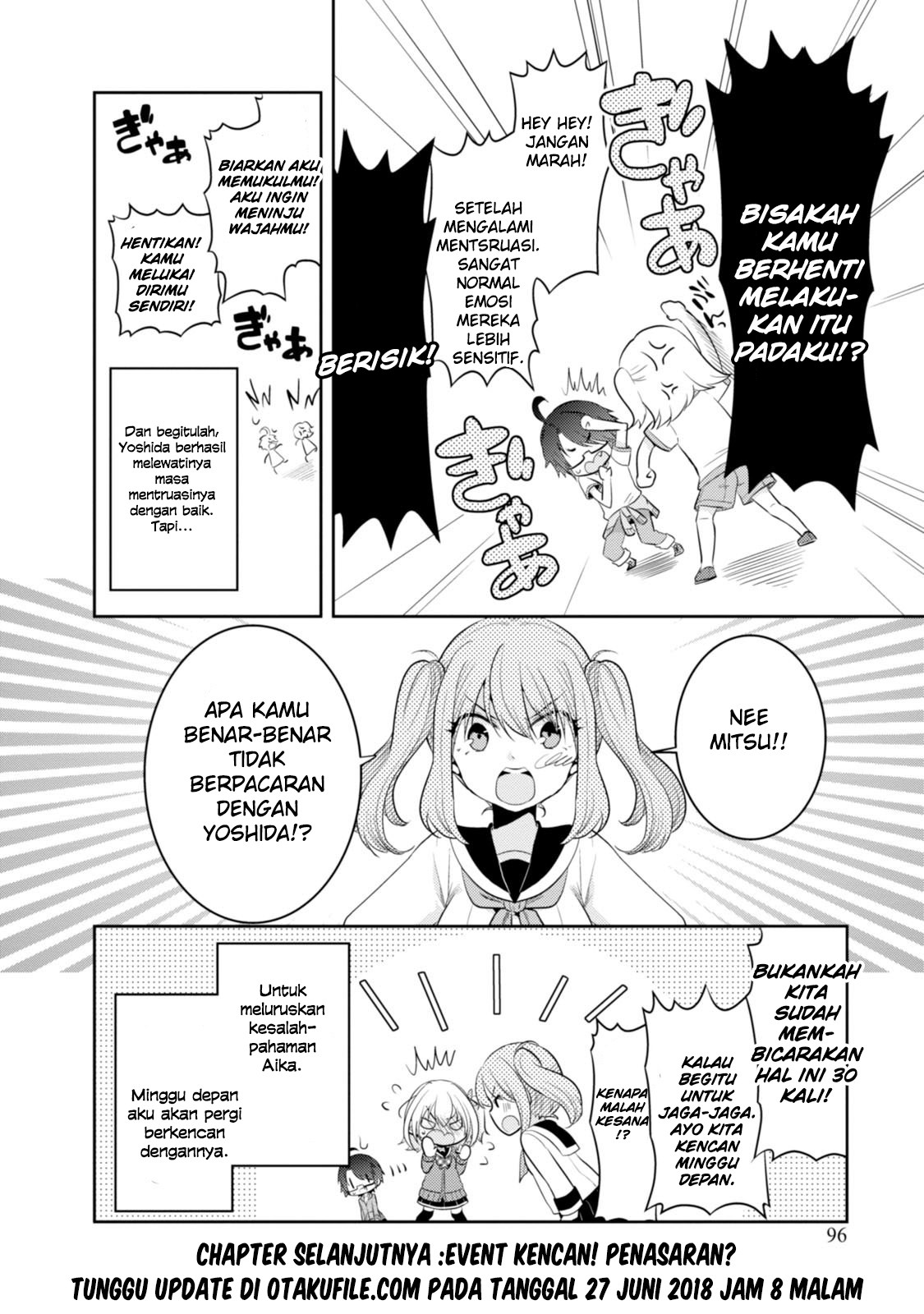 Ore ga Fujoshi de Aitsu ga Yuri-ota de Chapter 08 Gambar 33