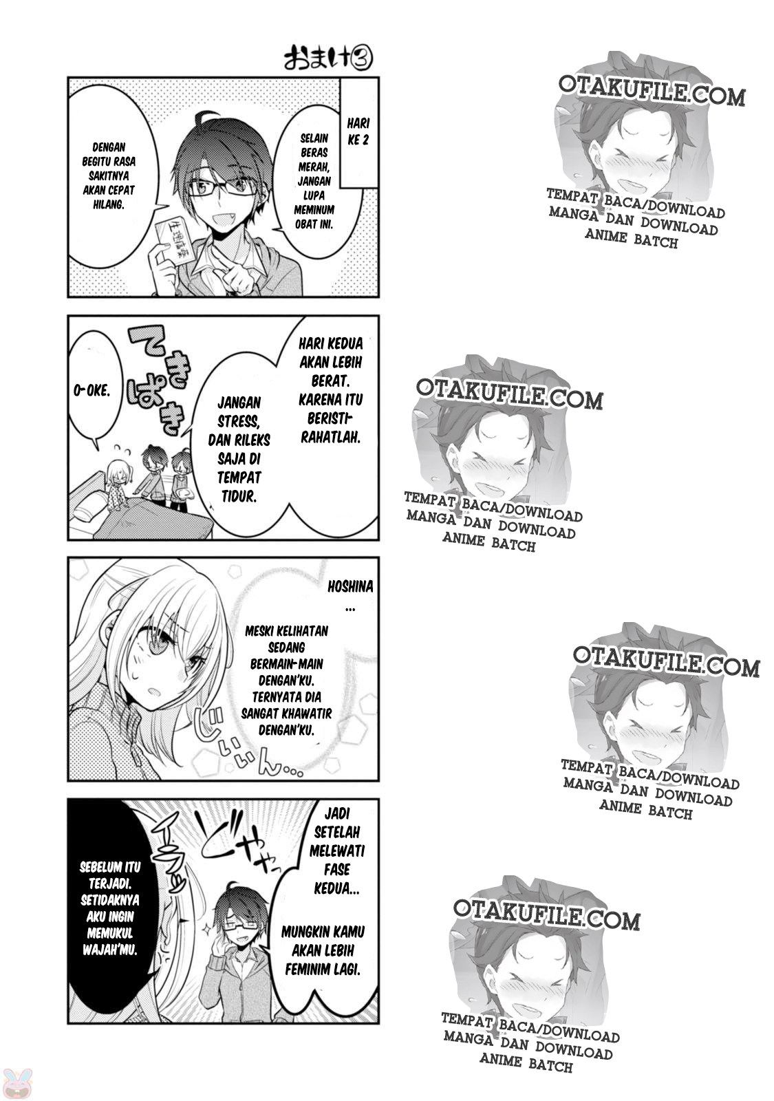 Ore ga Fujoshi de Aitsu ga Yuri-ota de Chapter 08 Gambar 34