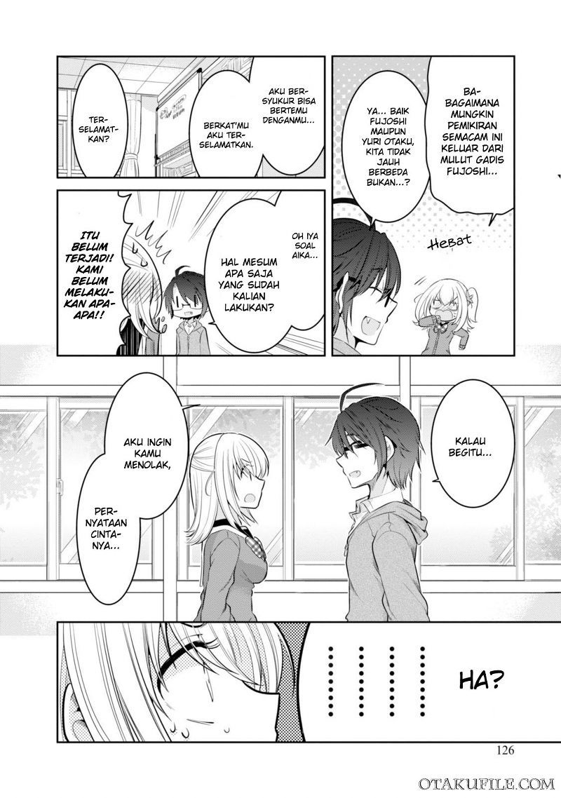 Ore ga Fujoshi de Aitsu ga Yuri-ota de Chapter 04 Gambar 21