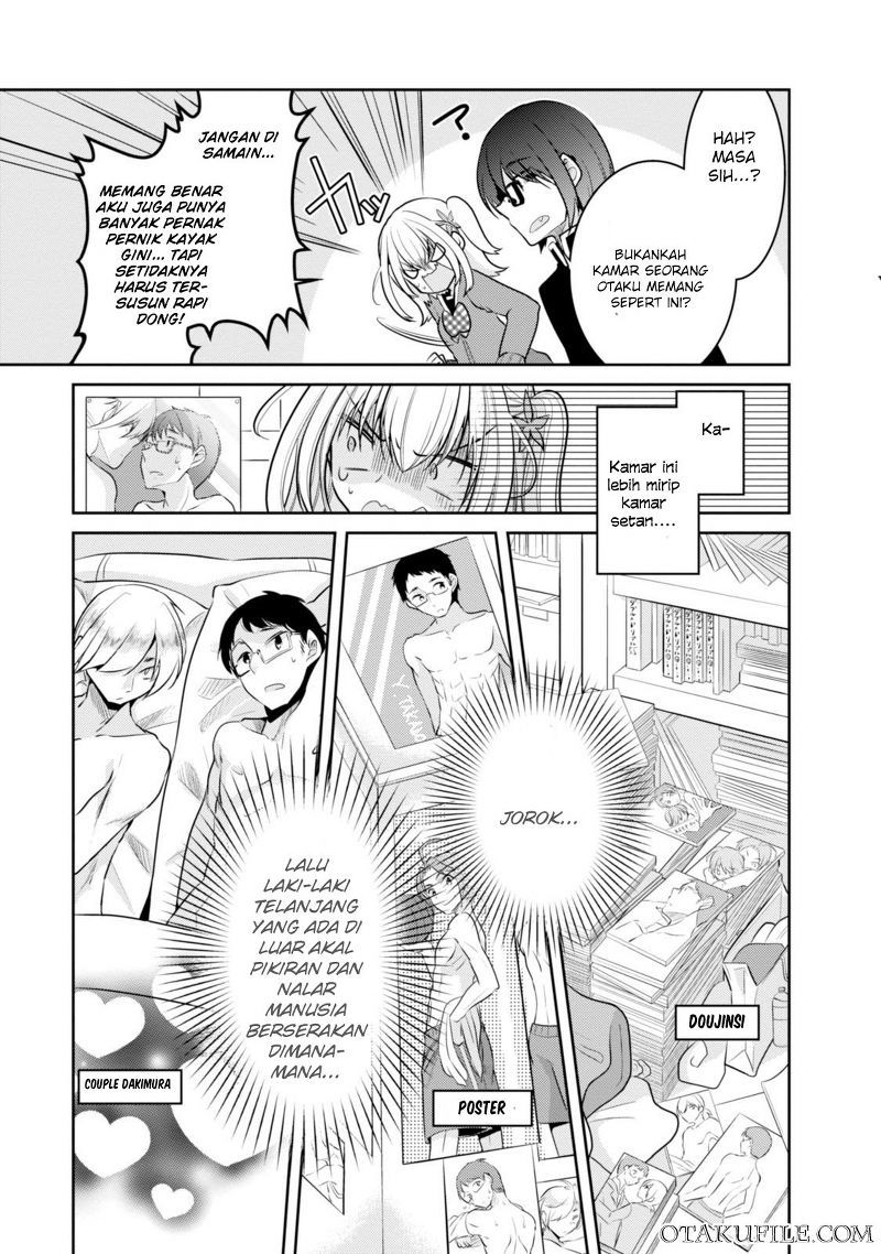 Ore ga Fujoshi de Aitsu ga Yuri-ota de Chapter 02 Gambar 19