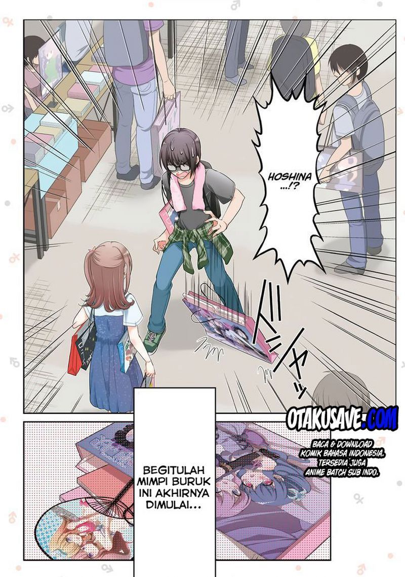 Ore ga Fujoshi de Aitsu ga Yuri-ota de Chapter 01 Gambar 4