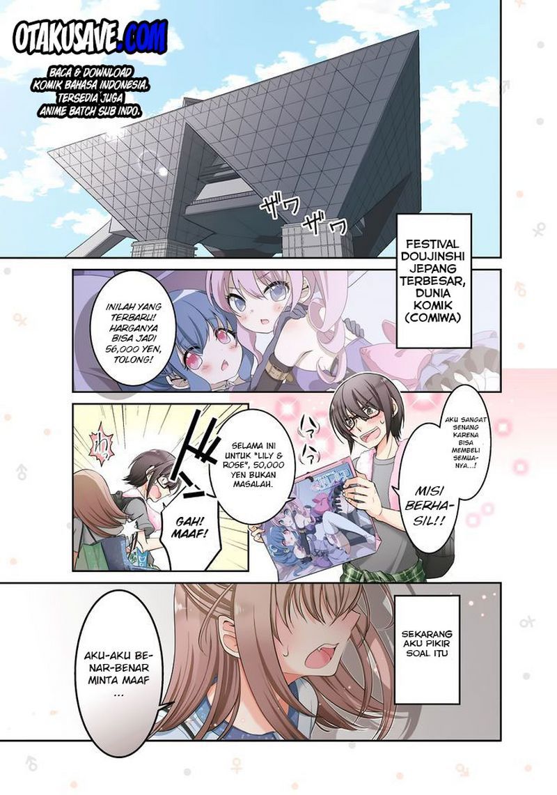 Manga Ore ga Fujoshi de Aitsu ga Yuri-ota de Chapter 01 gambar nomor 2