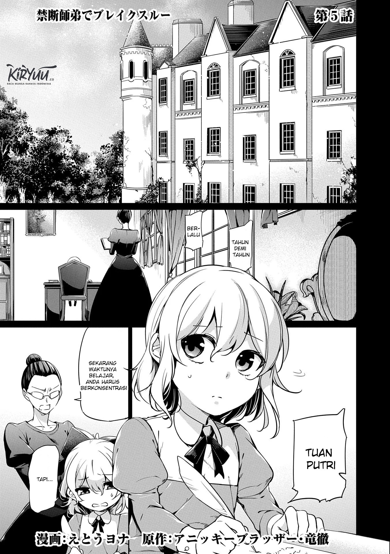 Manga A Breakthrough Brought by Forbidden Master and Disciple Chapter 05 gambar nomor 2