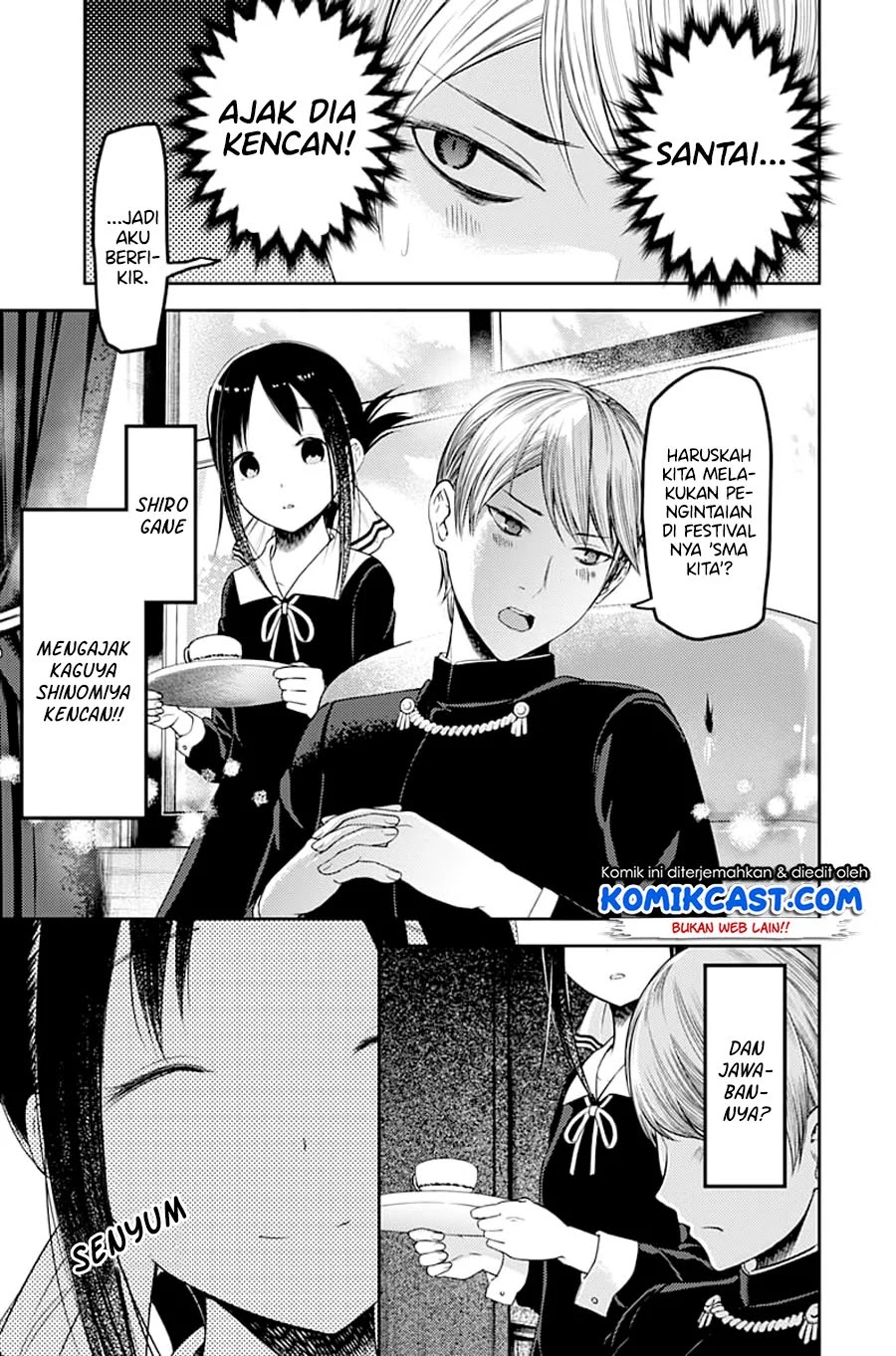 Kaguya-sama wa Kokurasetai – Tensai-tachi no Renai Zunousen Chapter 113 Gambar 4