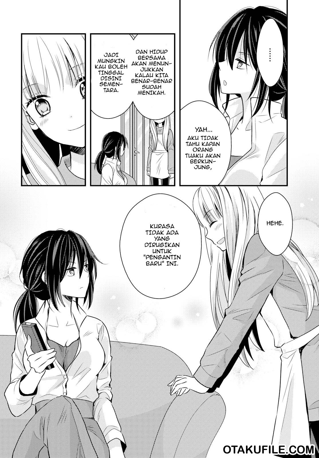 Oya ga Urusai node Kouhai to Gisou Kekkon shitemita Chapter 01 Gambar 18