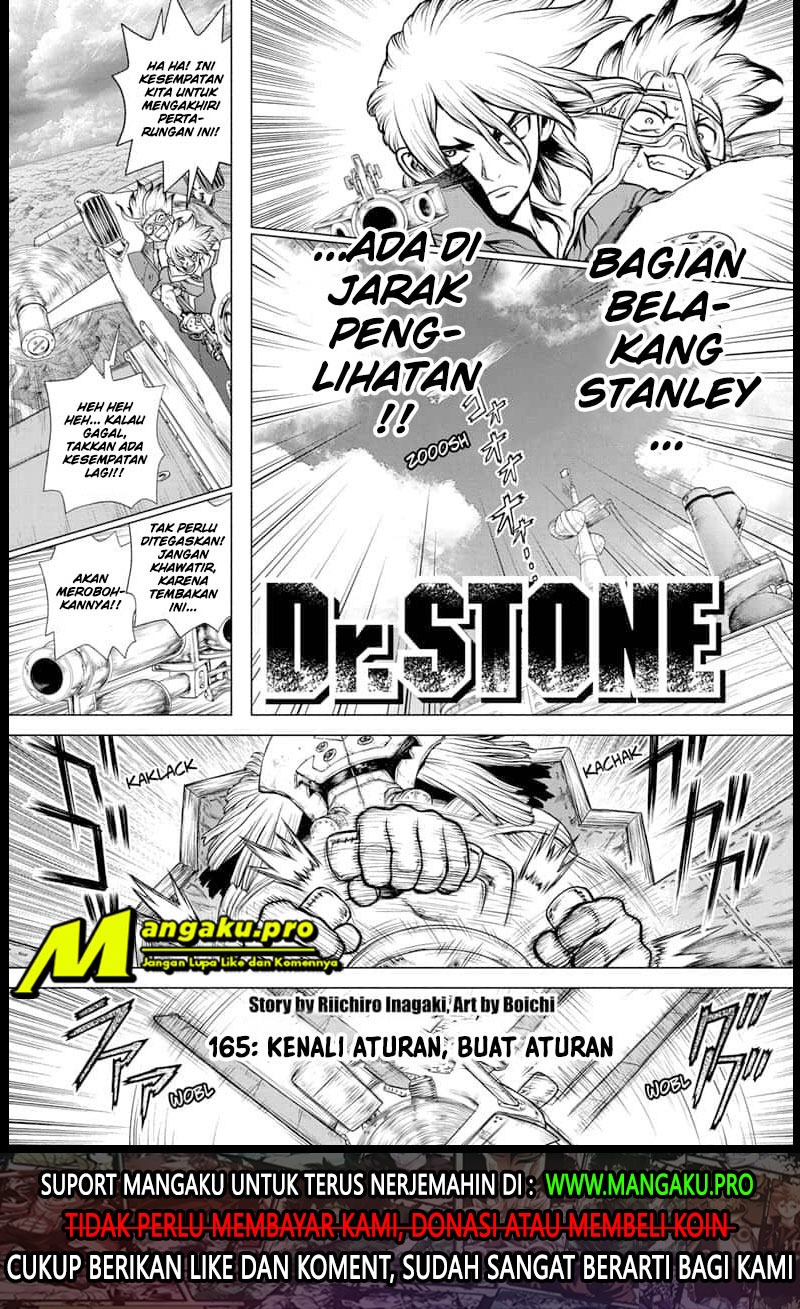 Manga Dr. Stone Chapter 165 gambar nomor 2