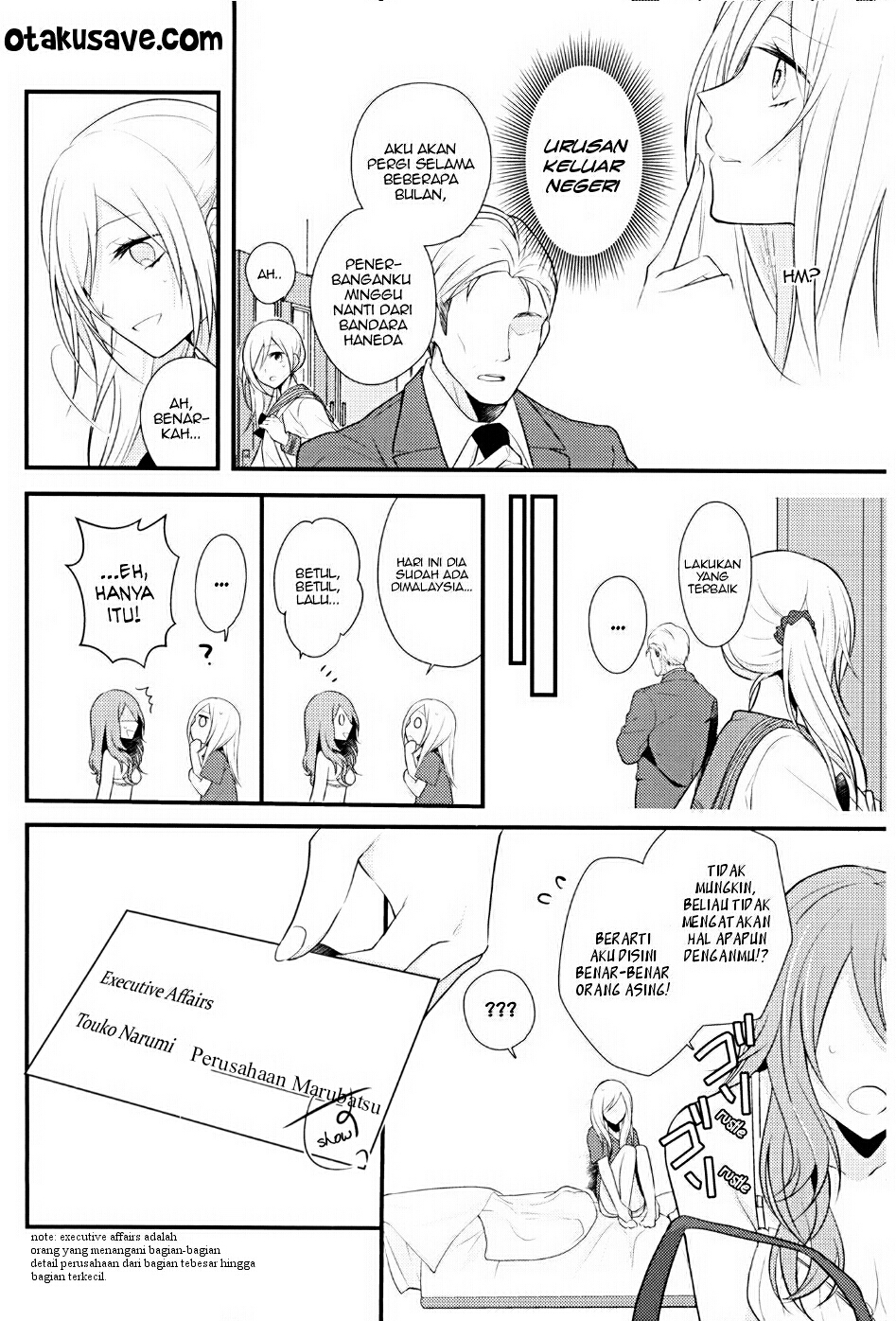 Touko-san wa Kaji ga Dekinai Chapter 01 Gambar 6