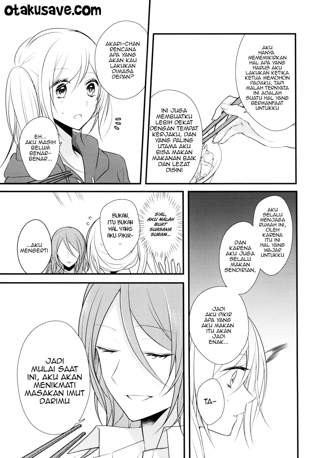 Touko-san wa Kaji ga Dekinai Chapter 01.01. Gambar 13