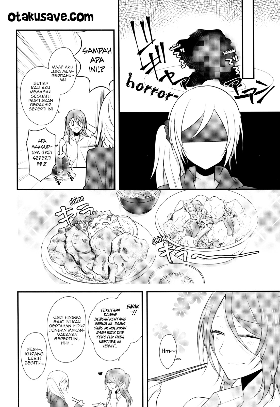 Touko-san wa Kaji ga Dekinai Chapter 01.01. Gambar 12