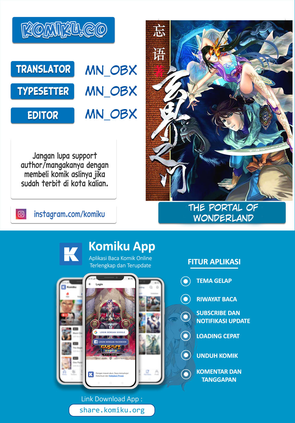 Komik The Portal of Wonderland Chapter 103 gambar nomor 1