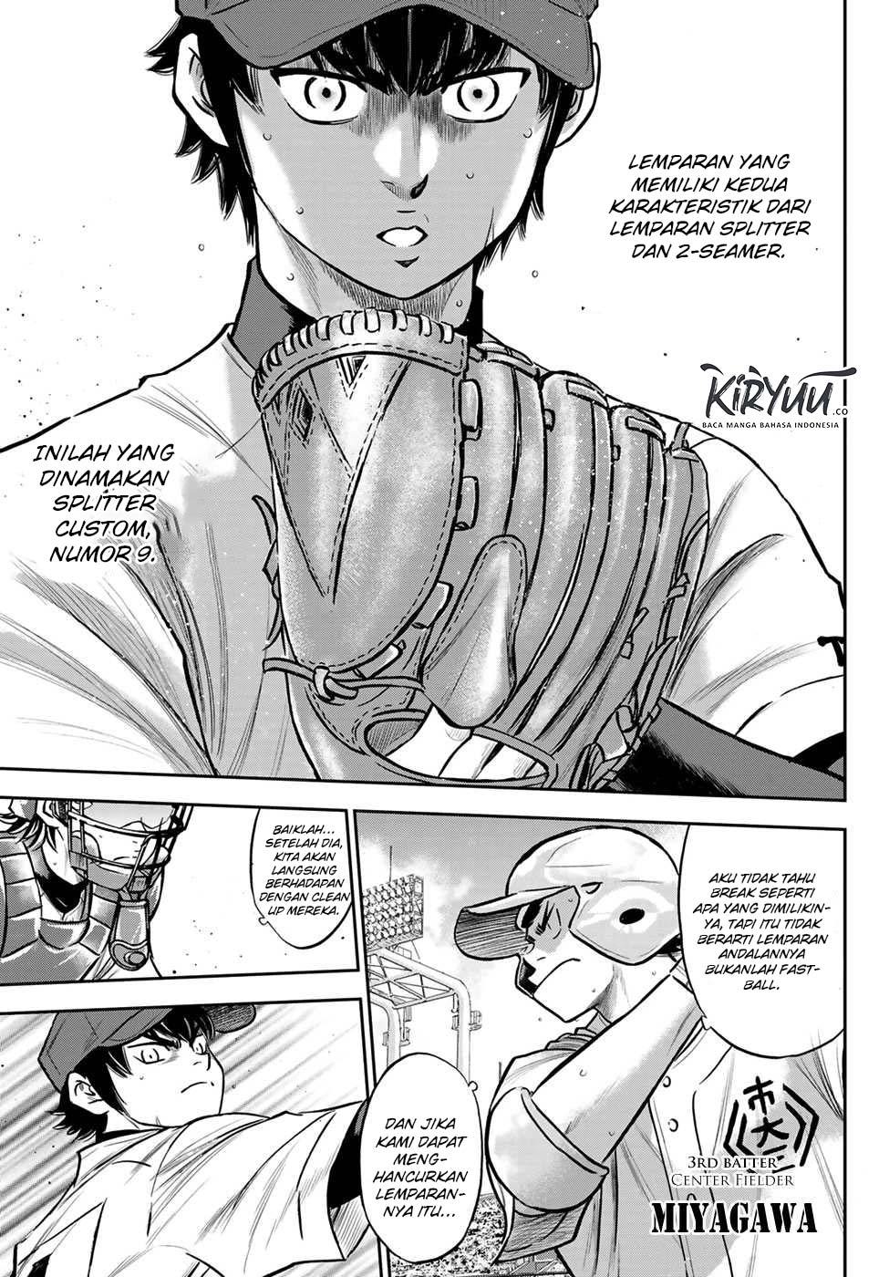 Diamond no Ace Act 2 Chapter 225 Gambar 15