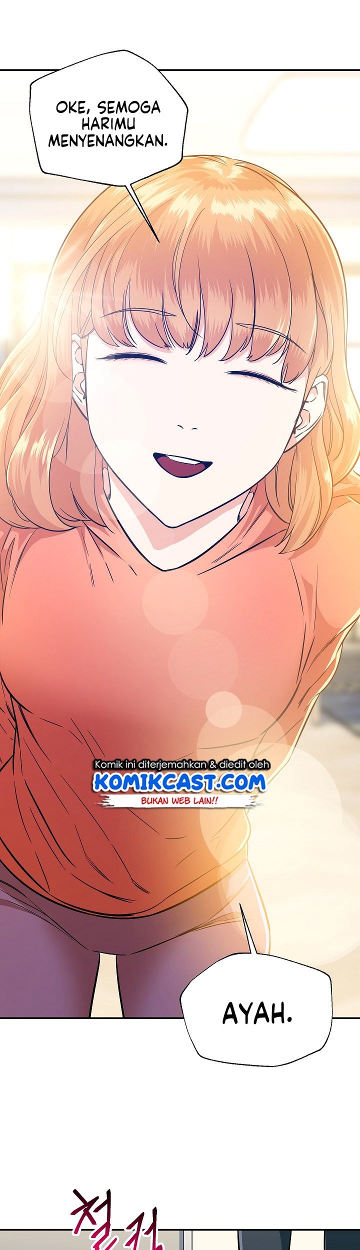 Manhwa My Dad Is Too Strong Chapter 18 gambar nomor 2