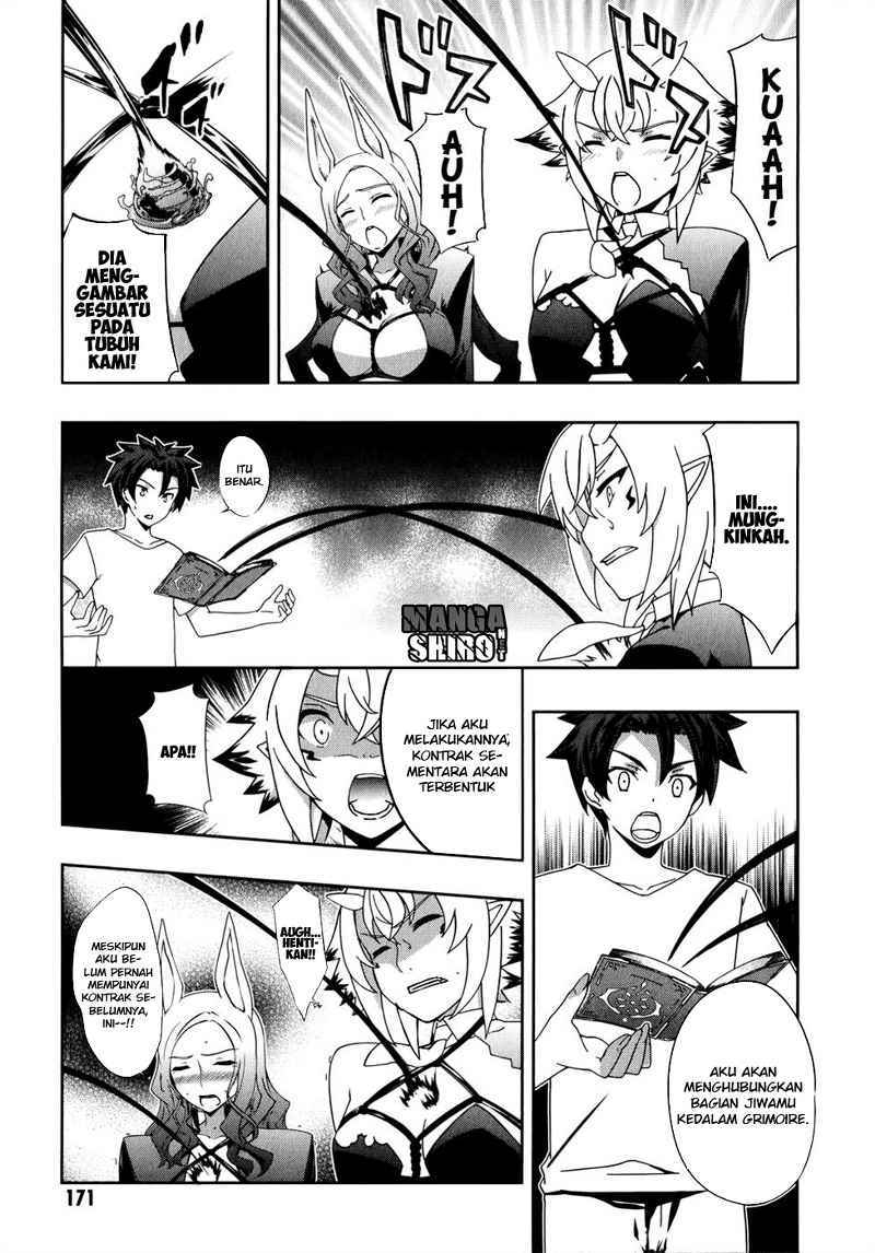 Kitsune no Akuma to Kuroi Grimoire Chapter 13 Gambar 28