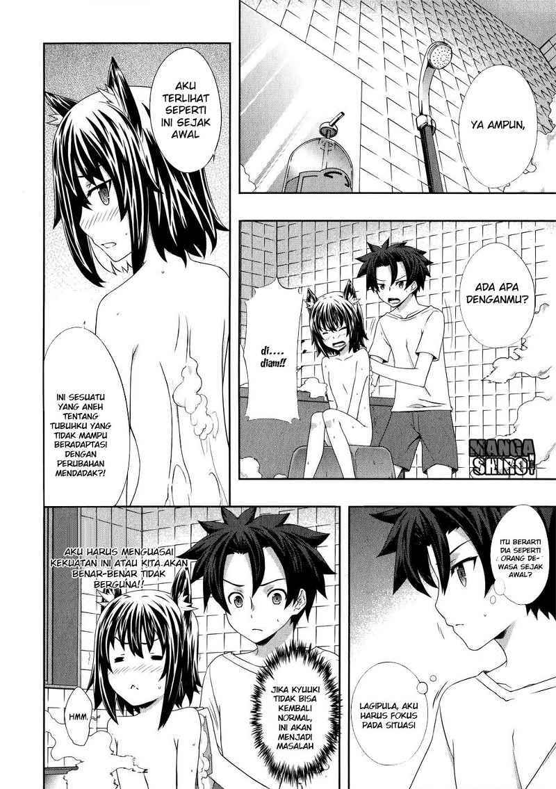 Kitsune no Akuma to Kuroi Grimoire Chapter 09 Gambar 13